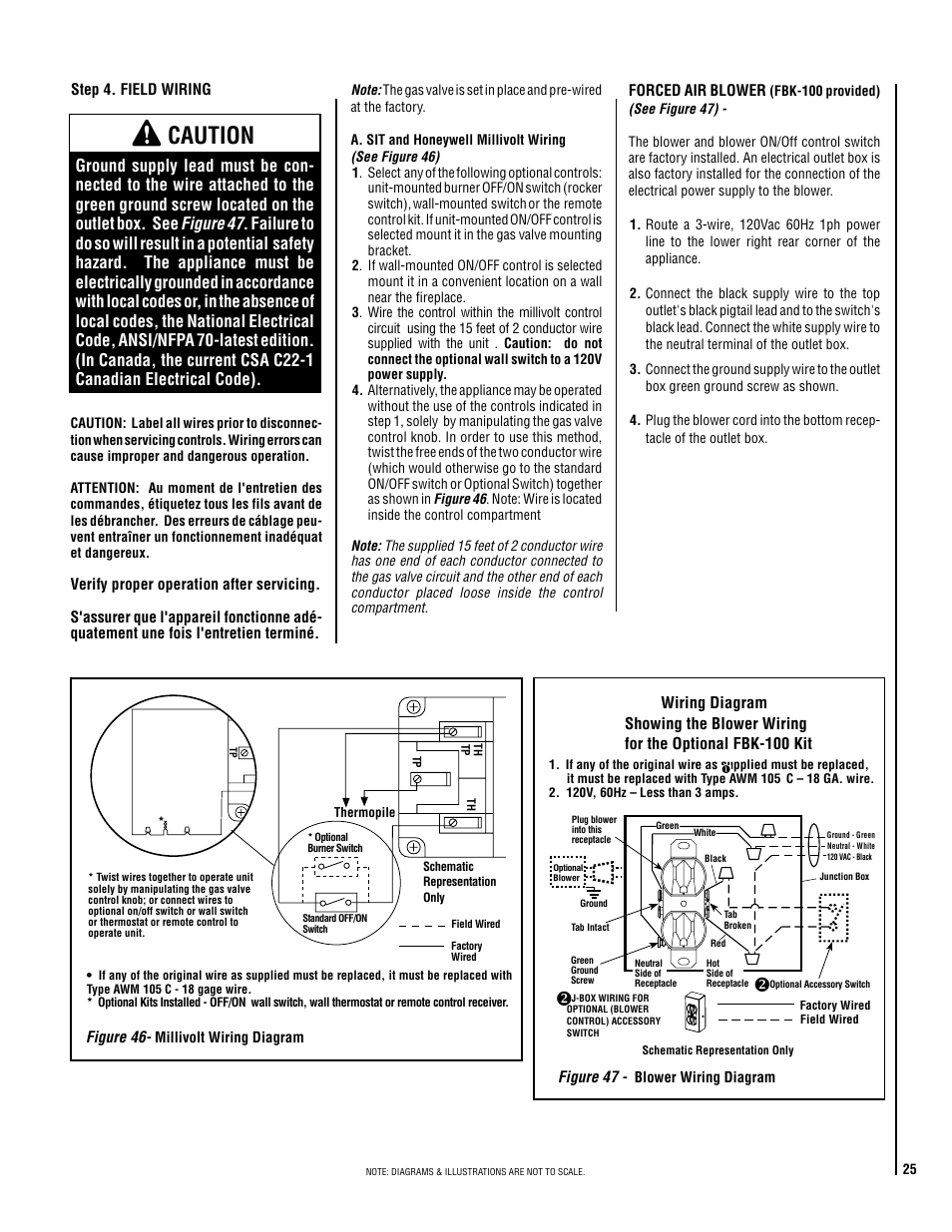 Caution | Superior SDV35 User Manual | Page 25 / 40