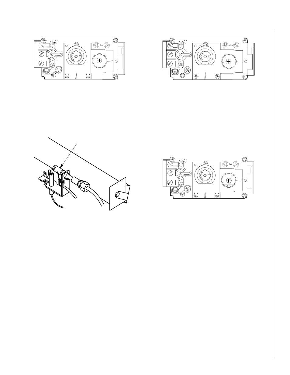 Figure 22 turn control knob to “on” position, Pilot | Superior UNVENTED GAS LOG ROOM HEATERS VFGL-28VSP-4 SERIES User Manual | Page 15 / 20