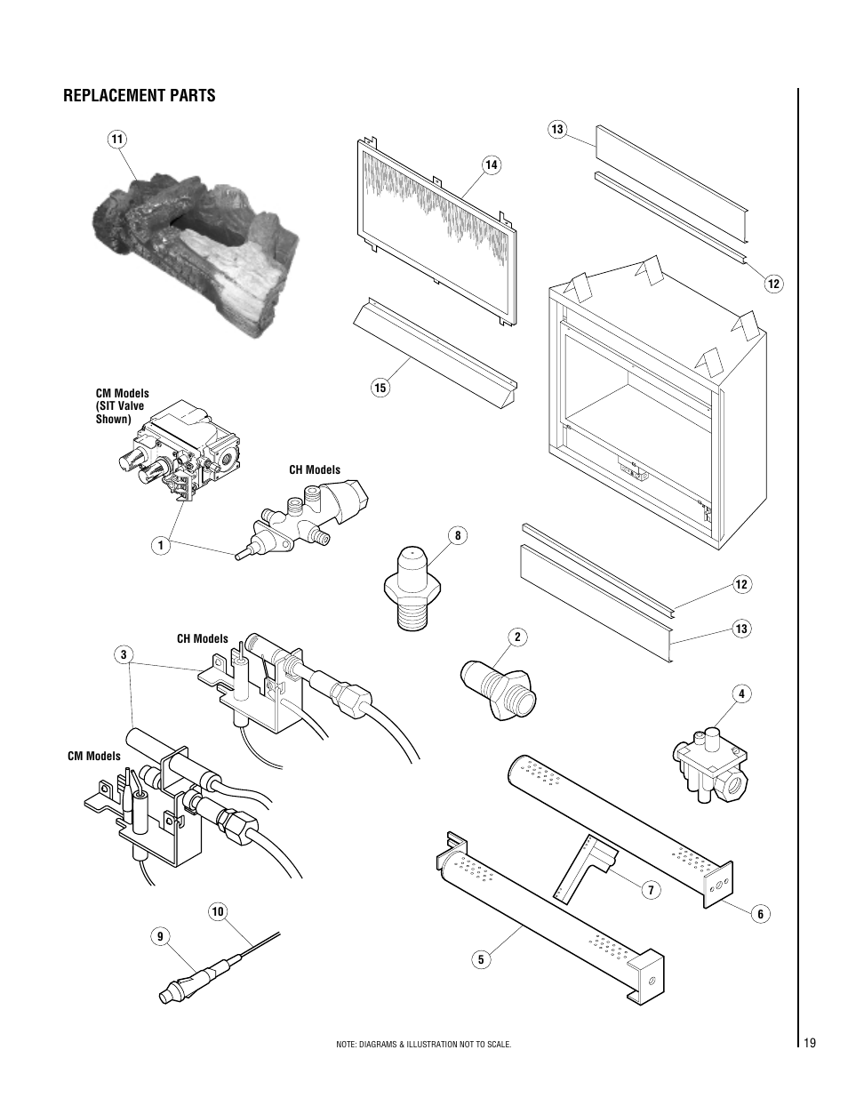 Replacement parts | Superior VF4000-CHP-2 User Manual | Page 19 / 20