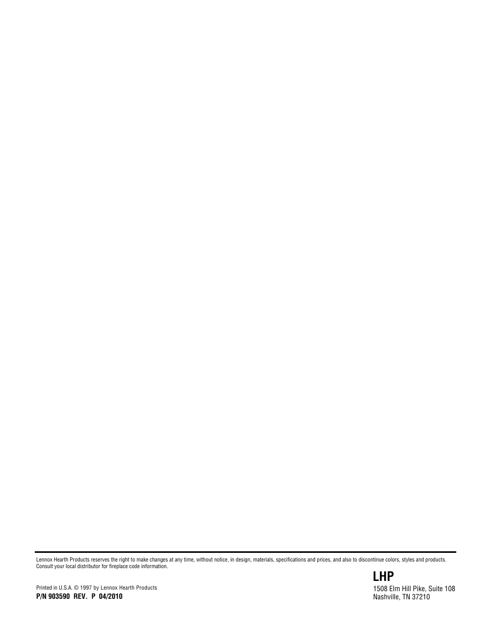 Superior VF4000-CHP-2 User Manual | Page 20 / 20