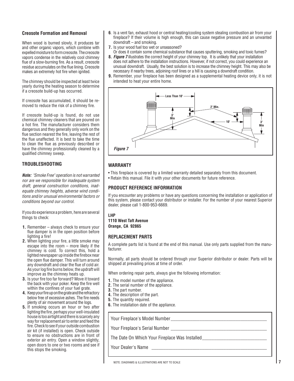 Superior CST38MH User Manual | Page 7 / 8