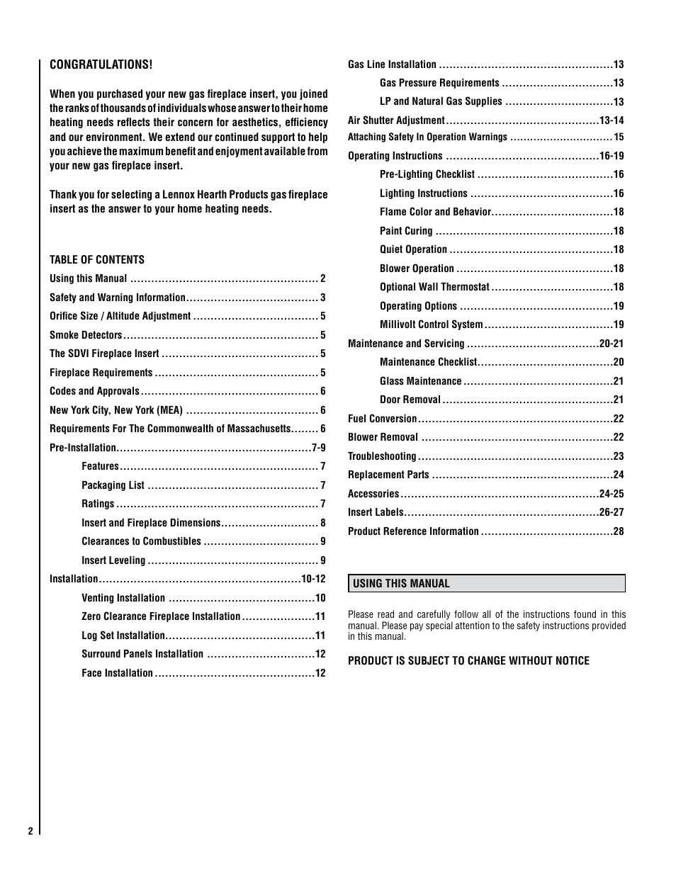 Superior SDVI User Manual | Page 2 / 28