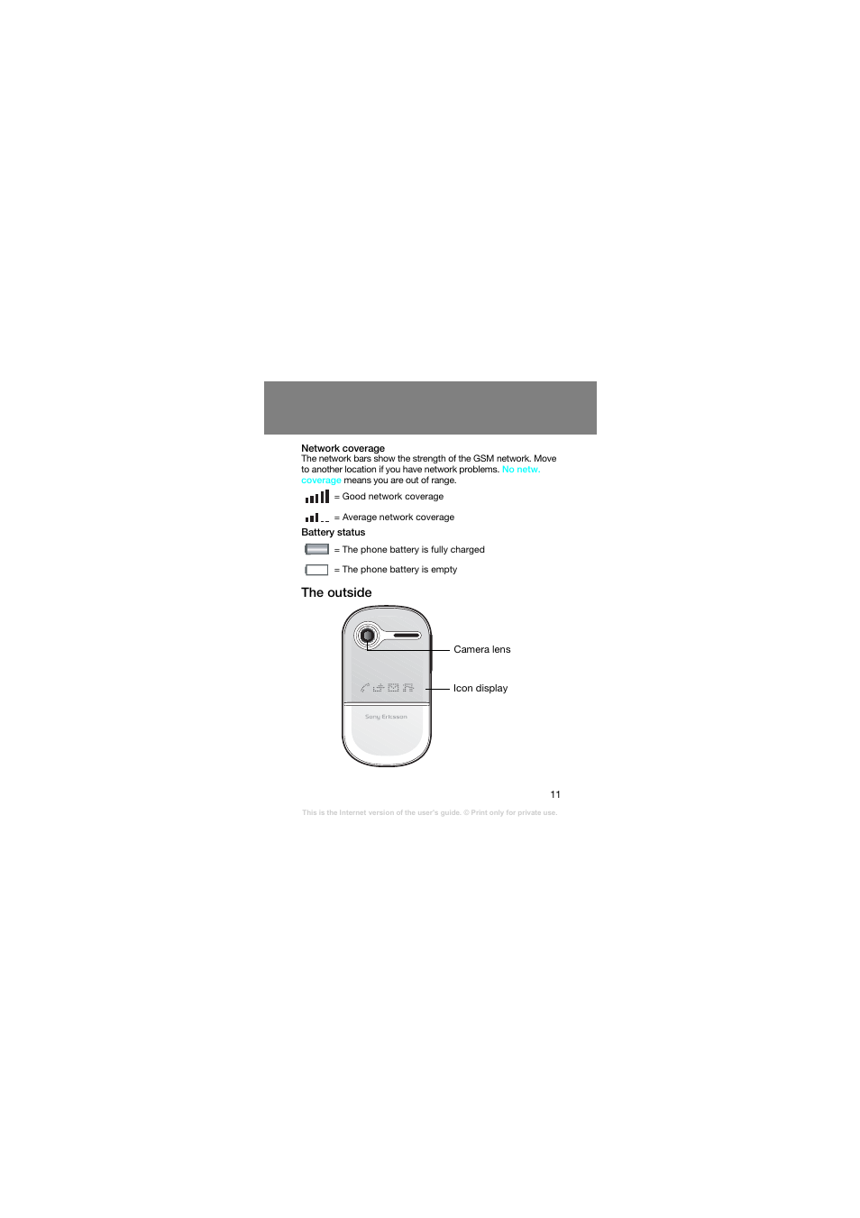 The outside | Superior Z258C User Manual | Page 11 / 48