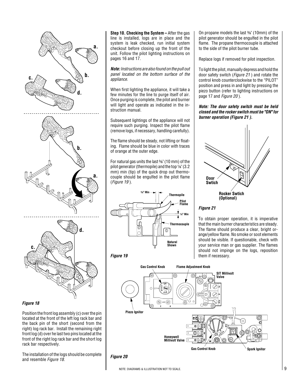 B. a. b. a. c. d. c. d | Superior STANDARD SERIES CF6500-CMN User Manual | Page 9 / 20