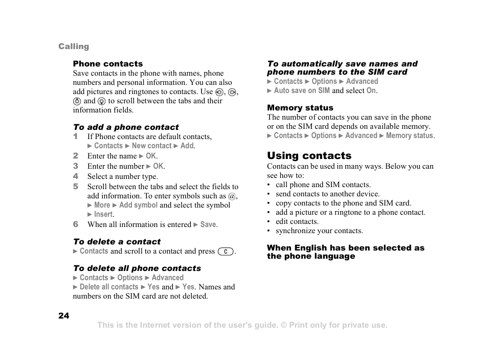Superior W550C User Manual | Page 24 / 94