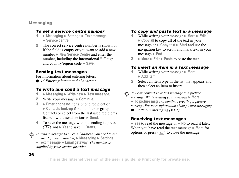 Superior W550C User Manual | Page 36 / 94