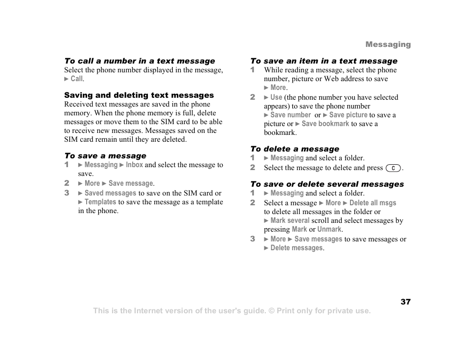 Superior W550C User Manual | Page 37 / 94