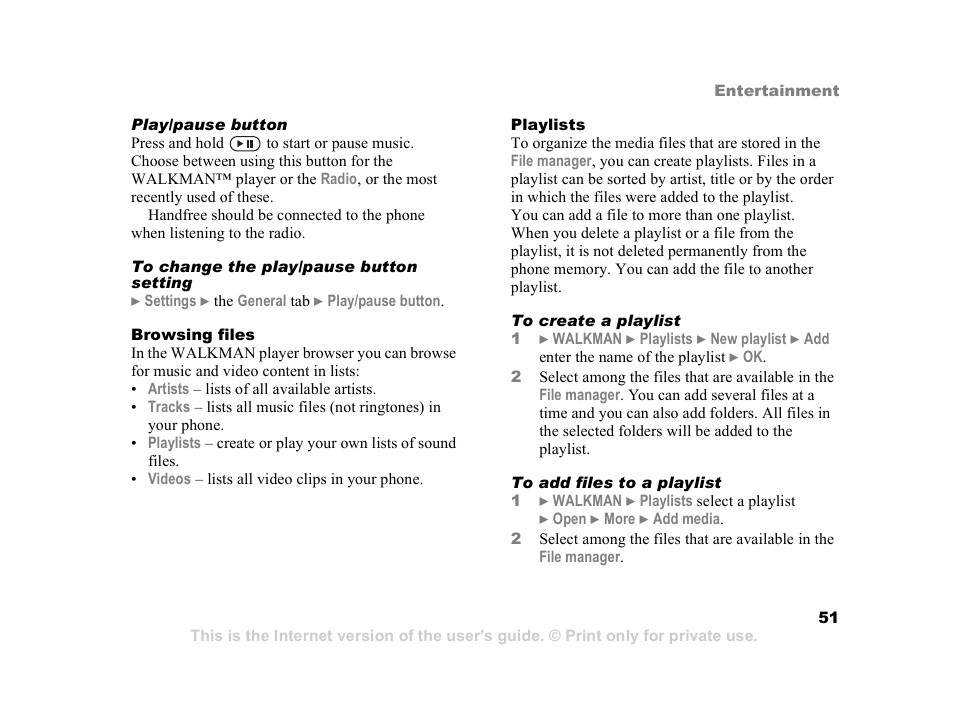 Superior W550C User Manual | Page 51 / 94