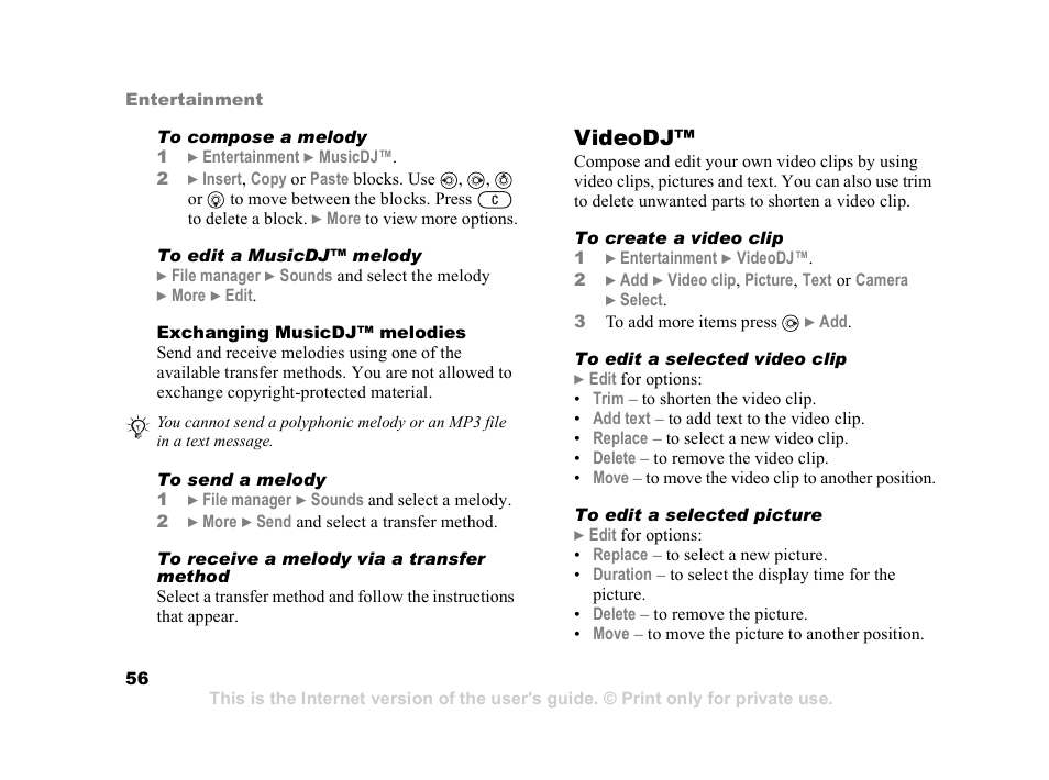 Superior W550C User Manual | Page 56 / 94