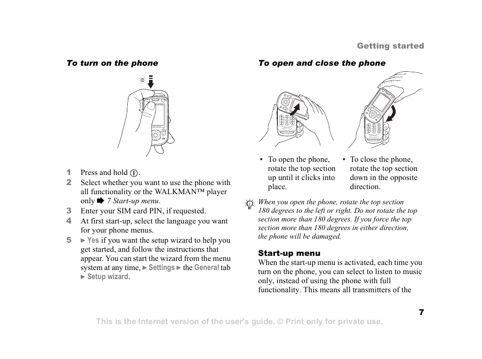 Superior W550C User Manual | Page 7 / 94