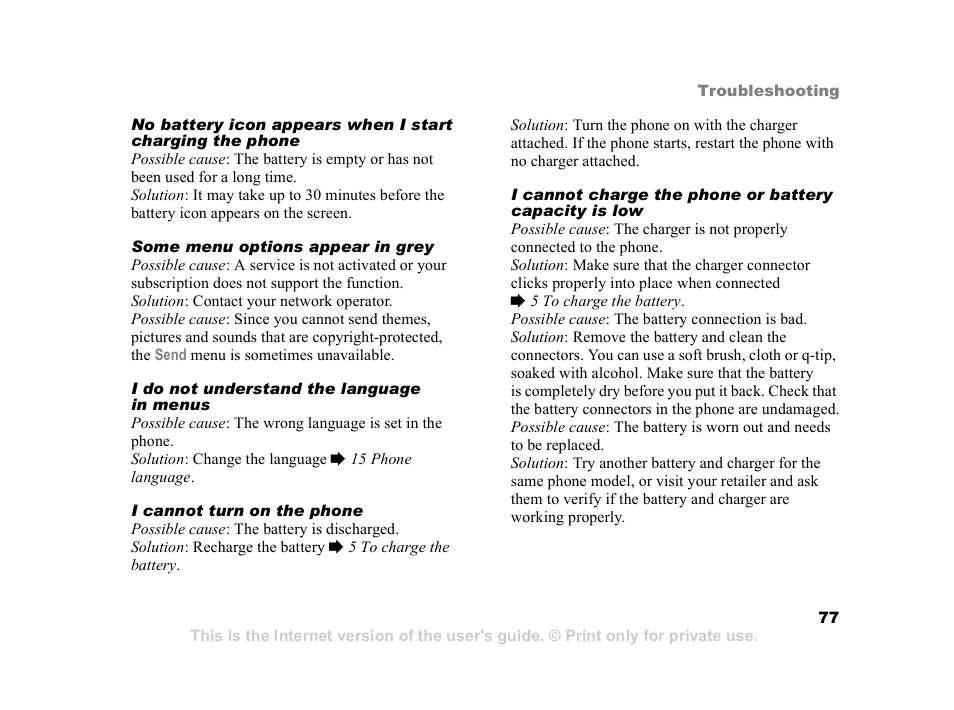 Superior W550C User Manual | Page 77 / 94