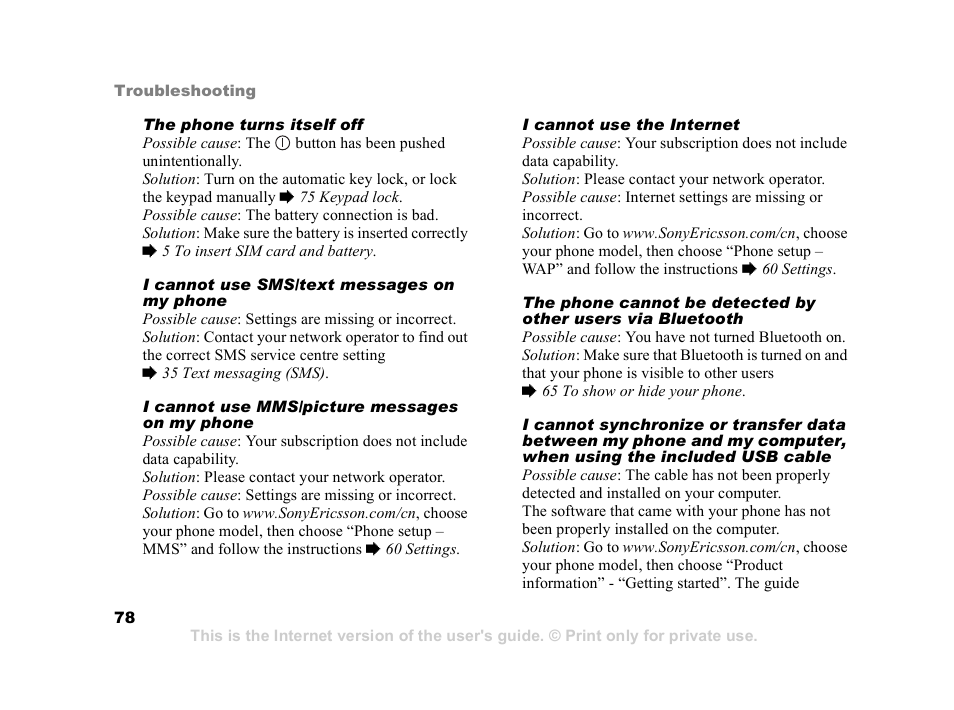 Superior W550C User Manual | Page 78 / 94