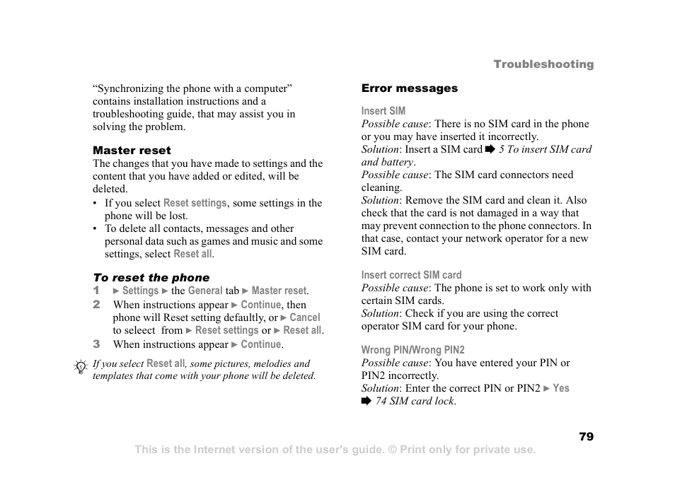 Superior W550C User Manual | Page 79 / 94