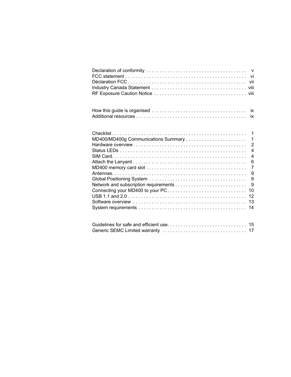 Superior MD400G User Manual | Page 2 / 37