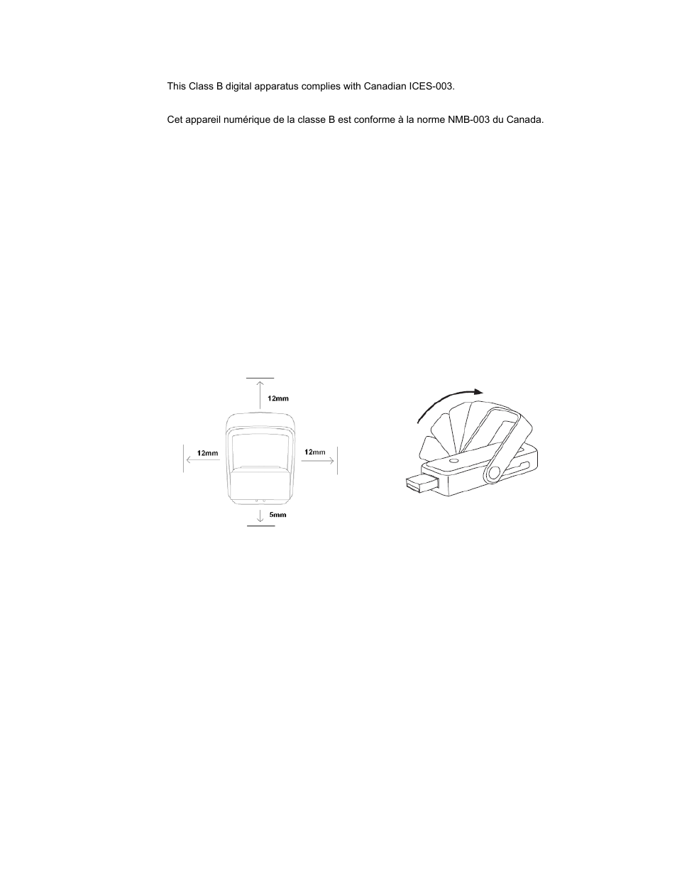 Industry canada statement, Rf exposure caution notice | Superior MD400G User Manual | Page 8 / 37