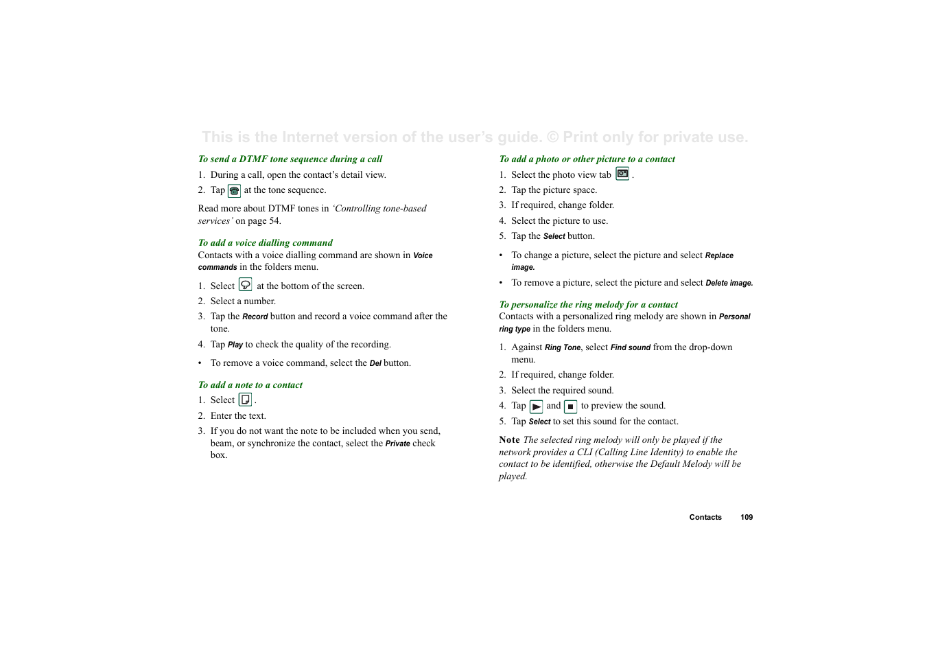 Superior P910I User Manual | Page 109 / 211