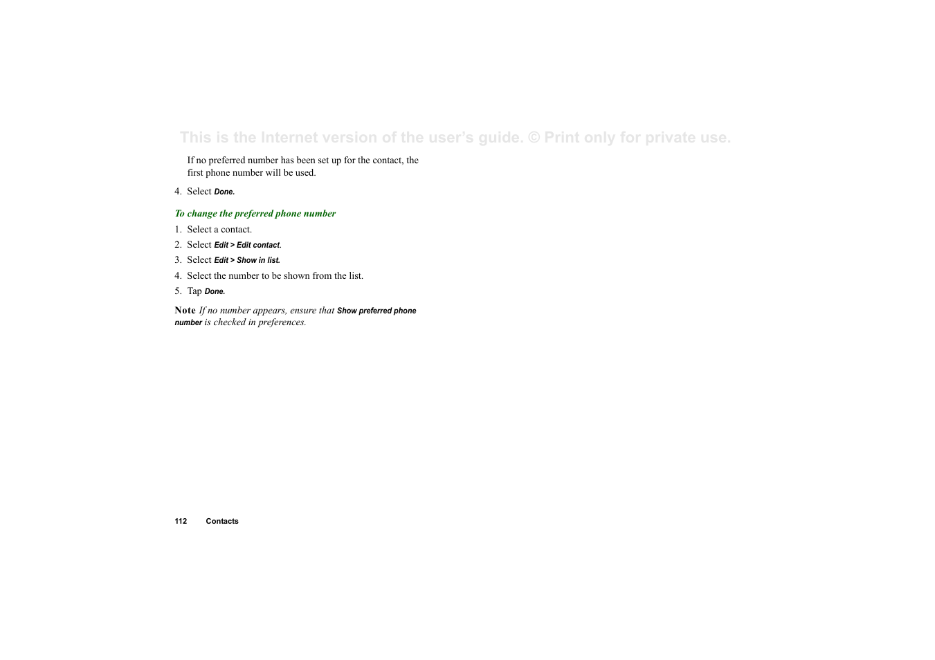 Superior P910I User Manual | Page 112 / 211