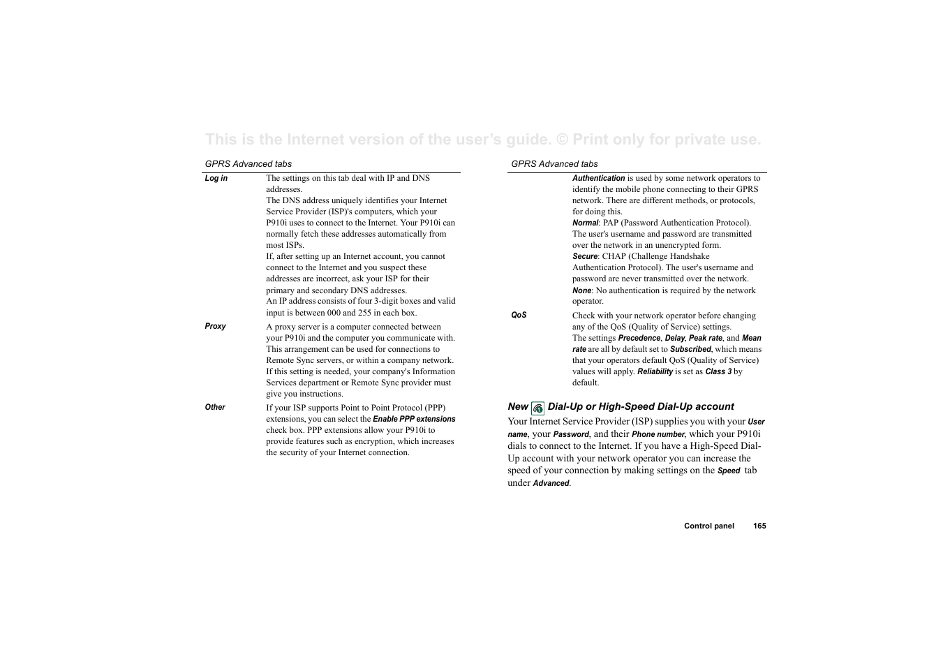 Superior P910I User Manual | Page 165 / 211