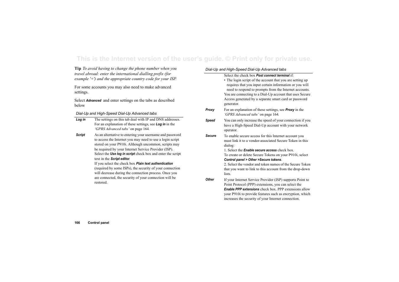 Superior P910I User Manual | Page 166 / 211