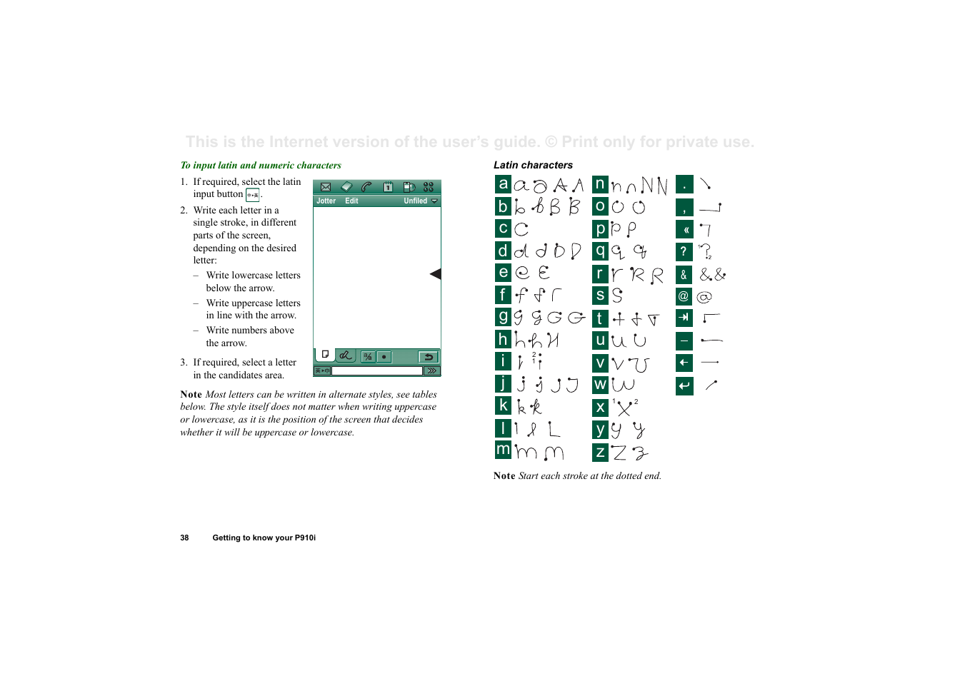 Superior P910I User Manual | Page 38 / 211