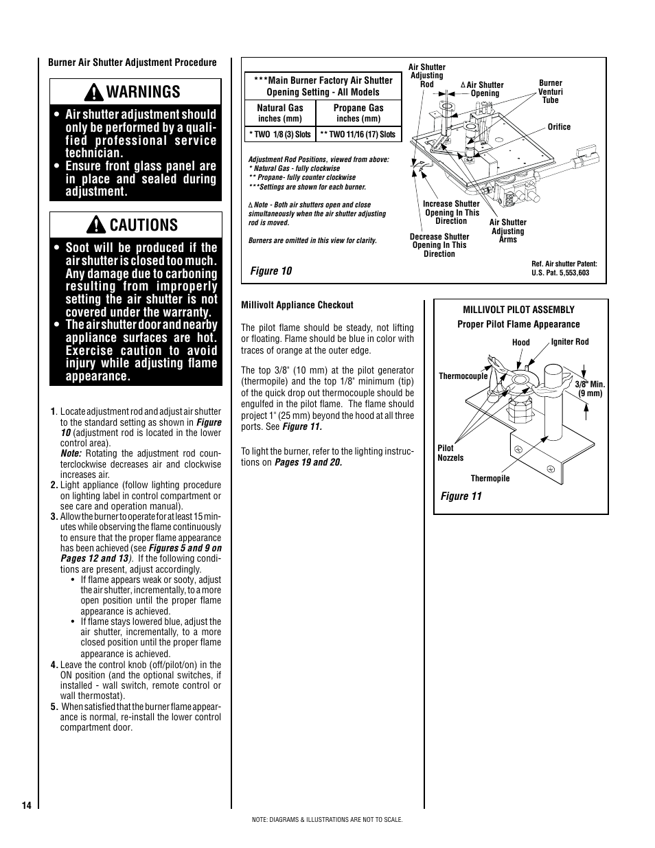 Warnings, Cautions | Superior SDVST-N-B User Manual | Page 14 / 24