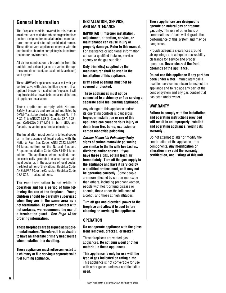 General information | Superior SDVST-N-B User Manual | Page 6 / 24