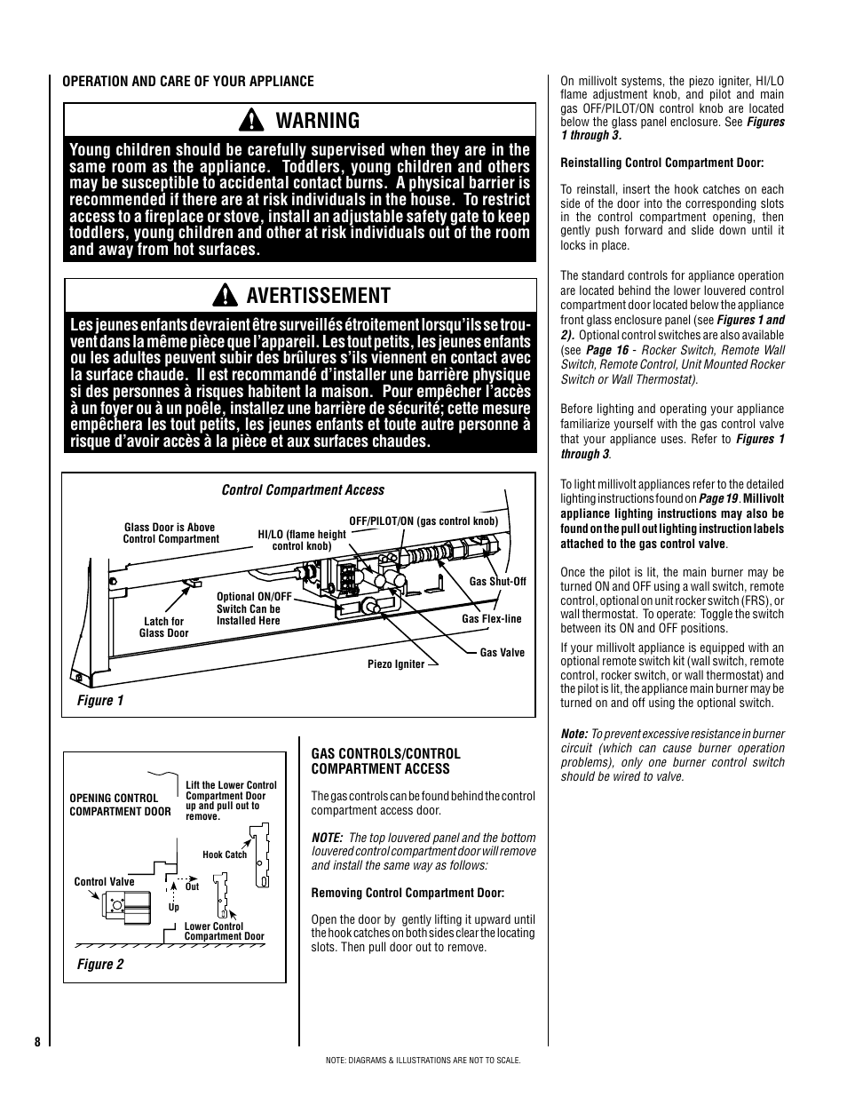 Warning, Avertissement | Superior SDVST-N-B User Manual | Page 8 / 24