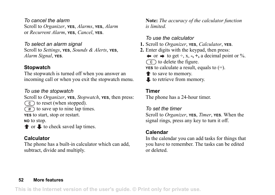 Superior Z200 User Manual | Page 52 / 72