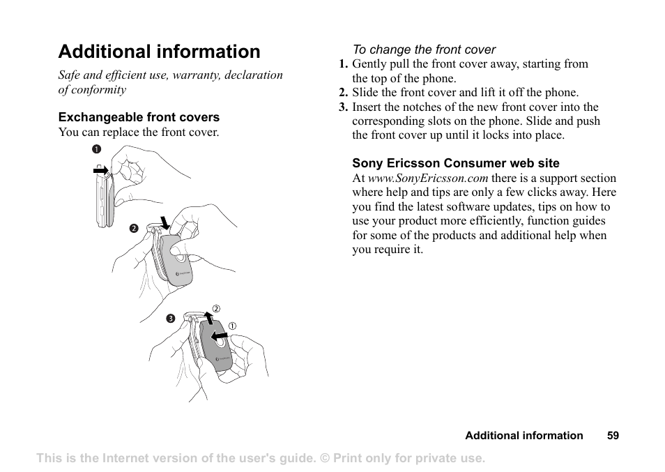 Additional information | Superior Z200 User Manual | Page 59 / 72