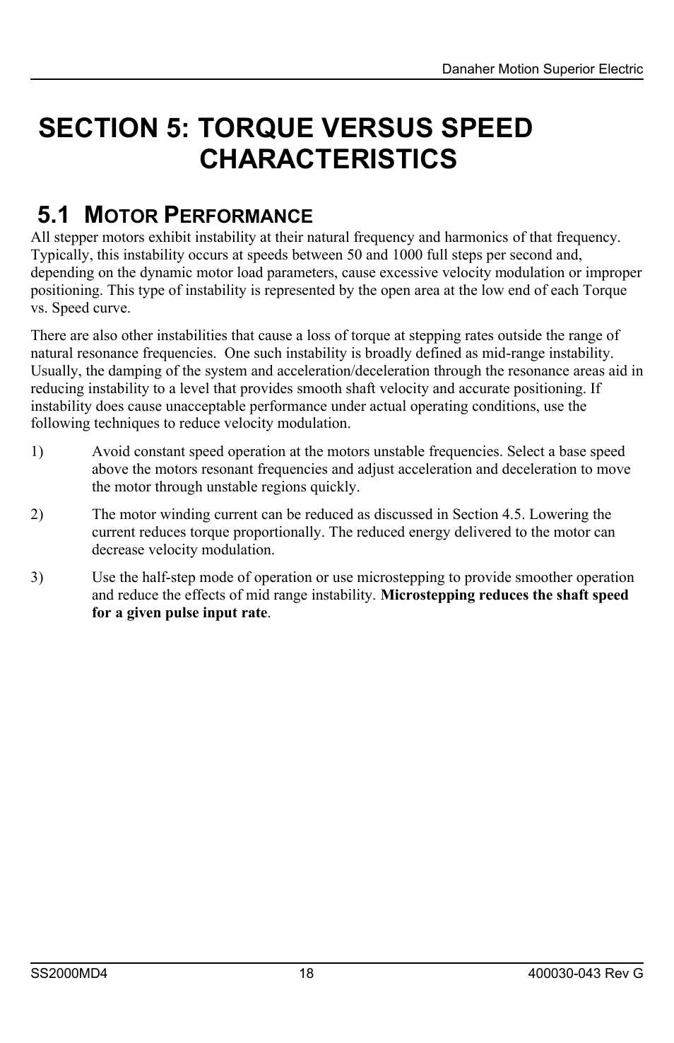 Superior SLO-SYN SS2000MD4 User Manual | Page 18 / 36