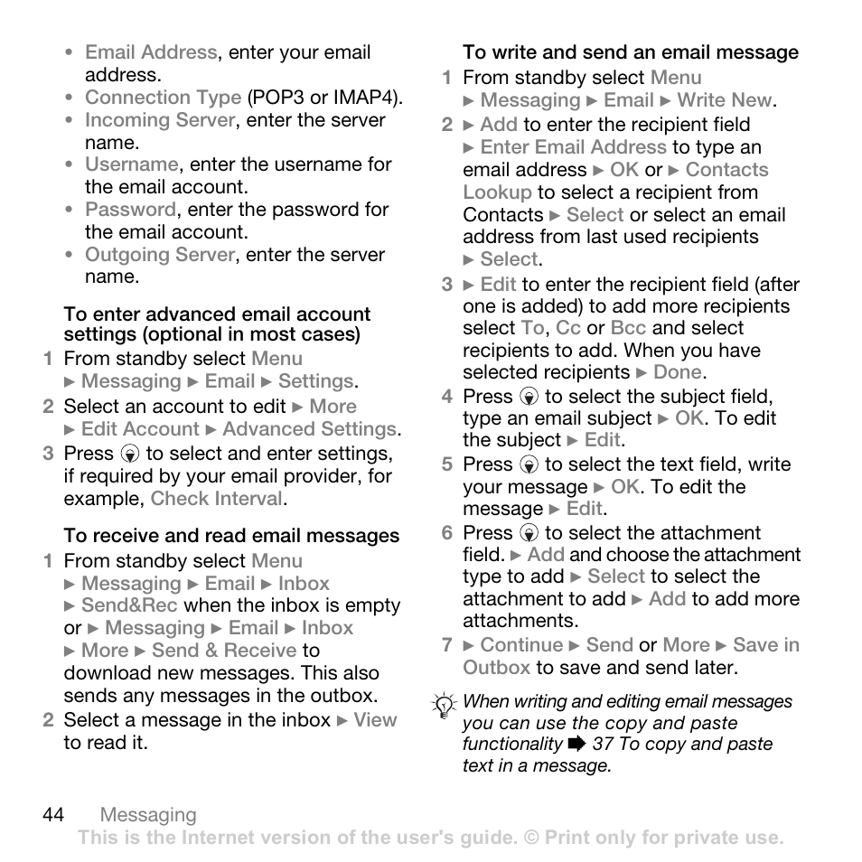 Superior W880I User Manual | Page 44 / 100