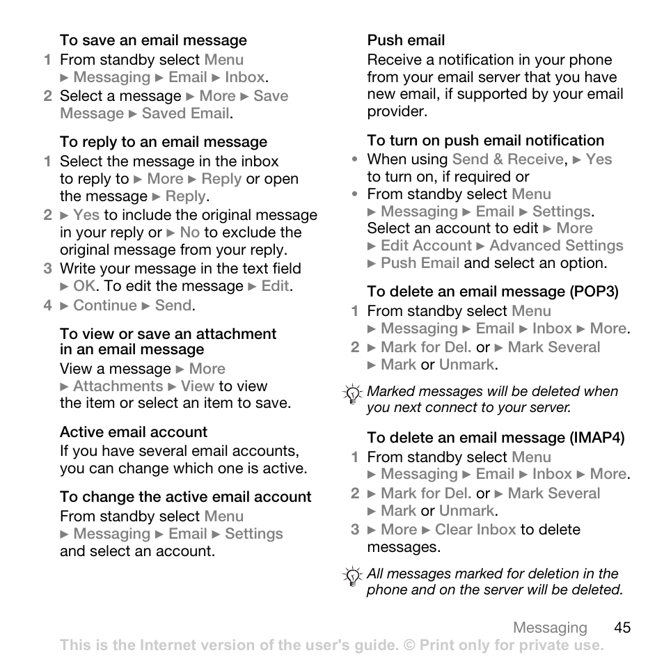 Superior W880I User Manual | Page 45 / 100