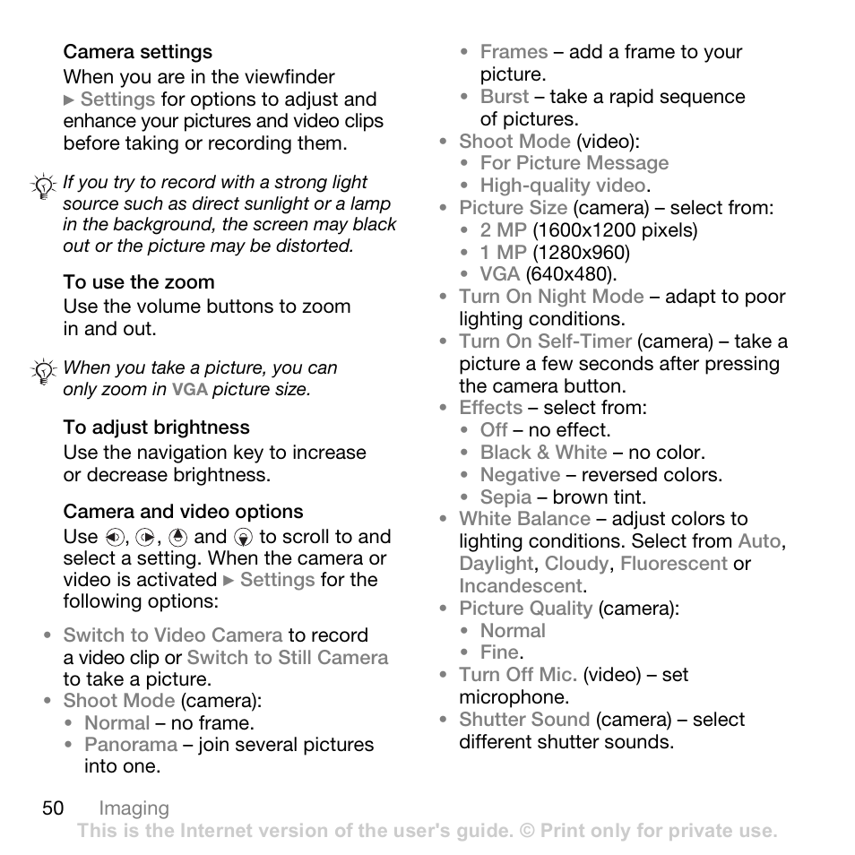 Superior W880I User Manual | Page 50 / 100