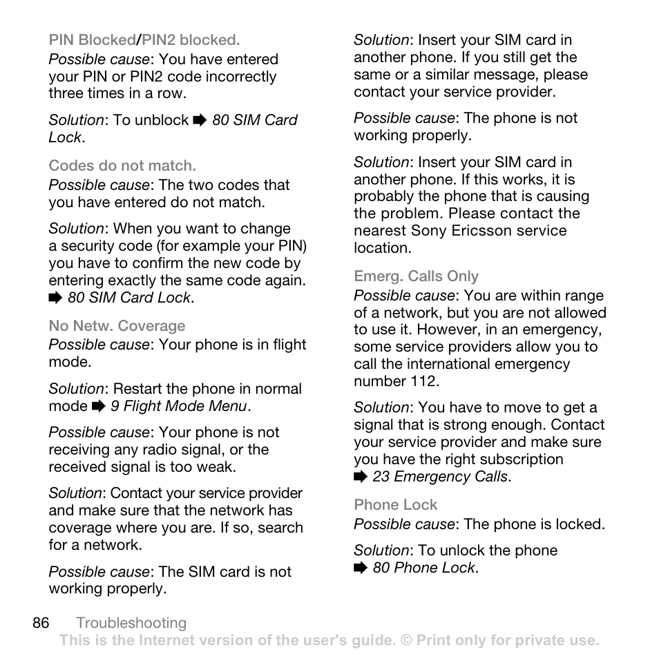Superior W880I User Manual | Page 86 / 100