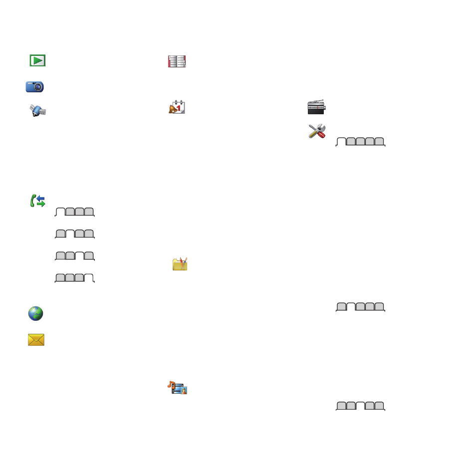 Menu overview, Playnow, Cyber-shot | Location services, Calls, Internet, Messaging, Contacts, Organiser, Entertainment | Superior CYBER-SHOT C905 User Manual | Page 14 / 86