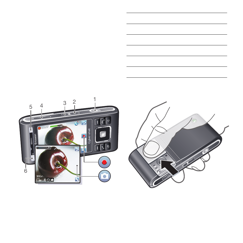 Cyber-shot, Using the camera | Superior CYBER-SHOT C905 User Manual | Page 20 / 86