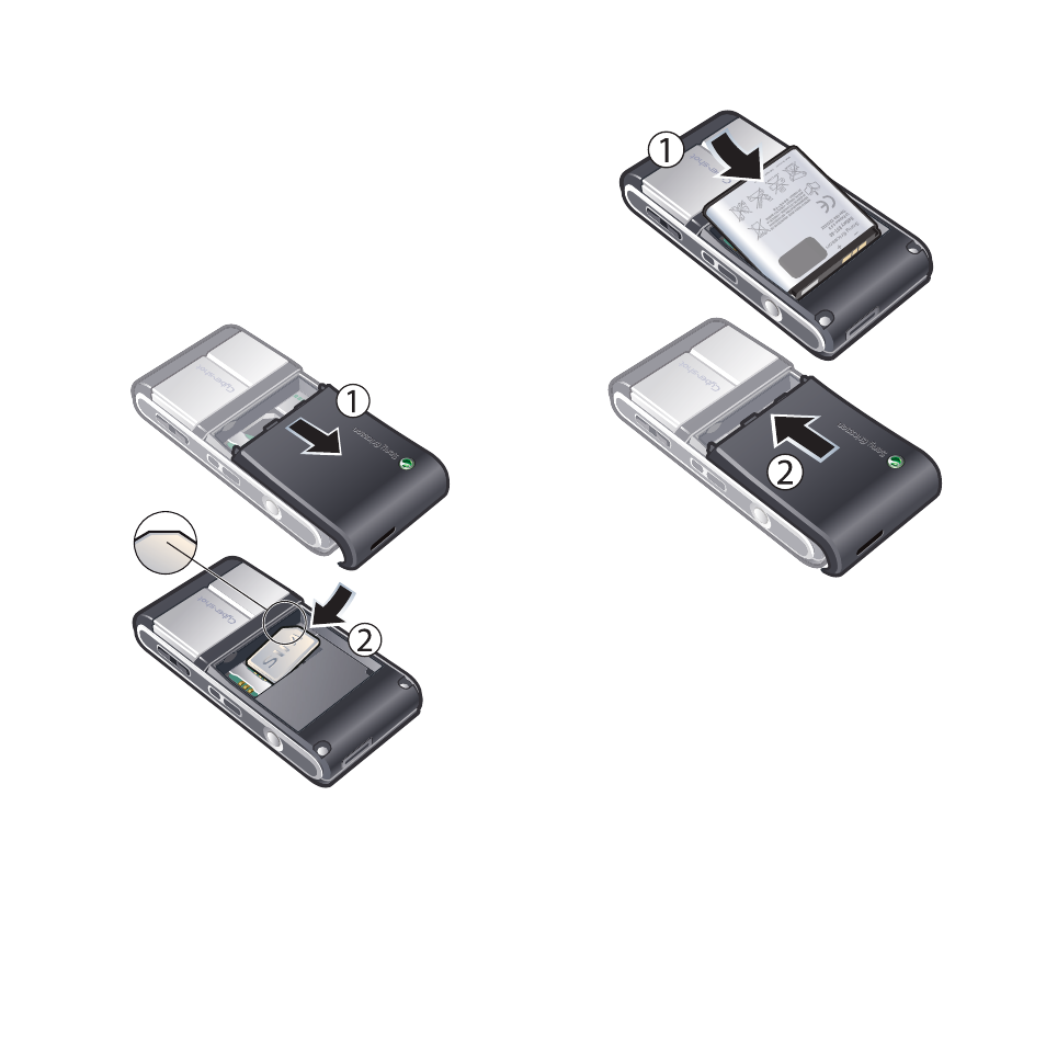 Getting started, Assembly | Superior CYBER-SHOT C905 User Manual | Page 8 / 86