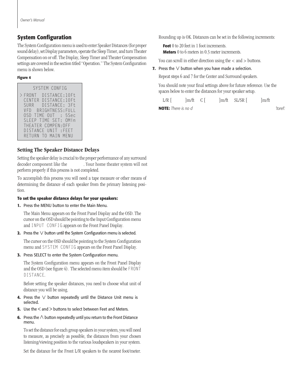 28 system configurat, 28 dolby pro logic ii (plii) music parame, System configuration | Dolby pro logic ii (plii) music parameter | Sherbourn Technologies PT-7000 User Manual | Page 28 / 48