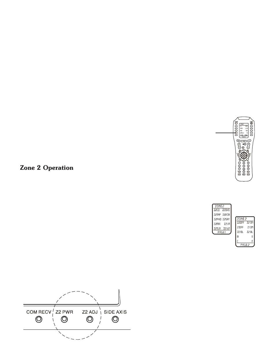 Zone 2 operation | Sherbourn Technologies PT-7010A User Manual | Page 45 / 62