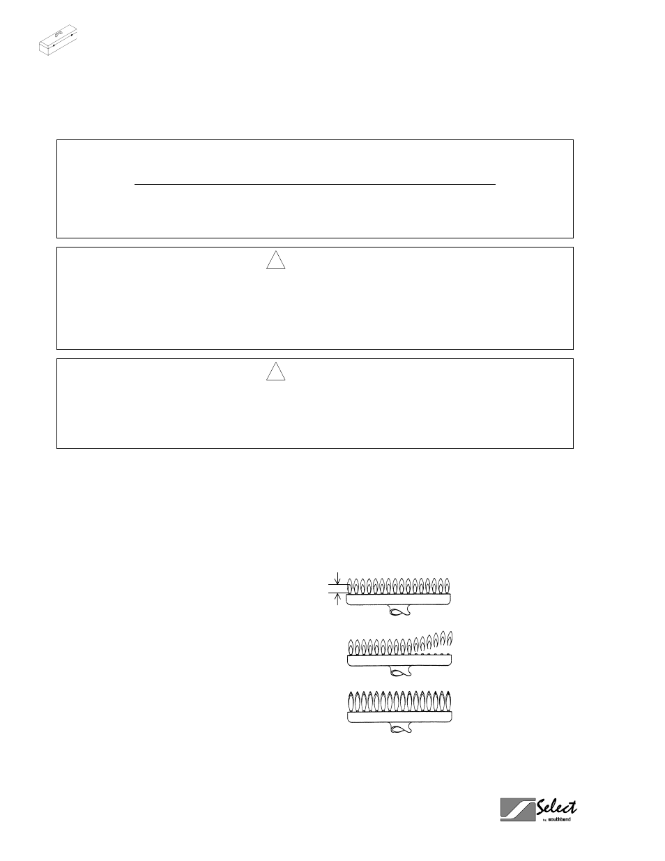 Adjustments, Ervice | Southbend GFS35 User Manual | Page 20 / 38