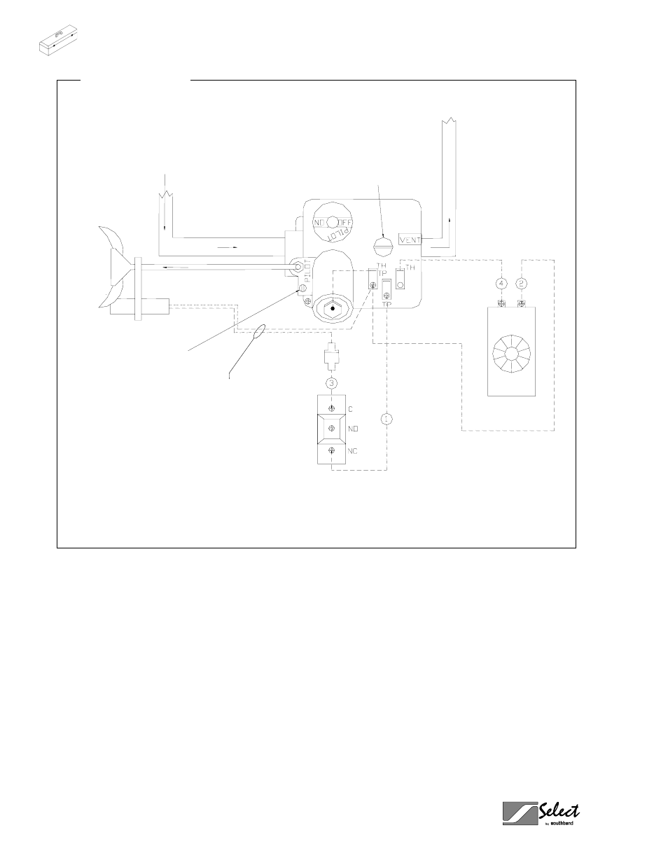 Ervice, Gfs s, Wiring diagram | Southbend GFS35 User Manual | Page 24 / 38