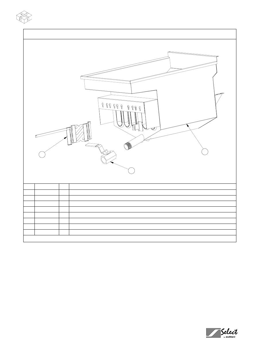 Arts, Gfs s, Frypot parts for gfs65 | Southbend GFS35 User Manual | Page 36 / 38