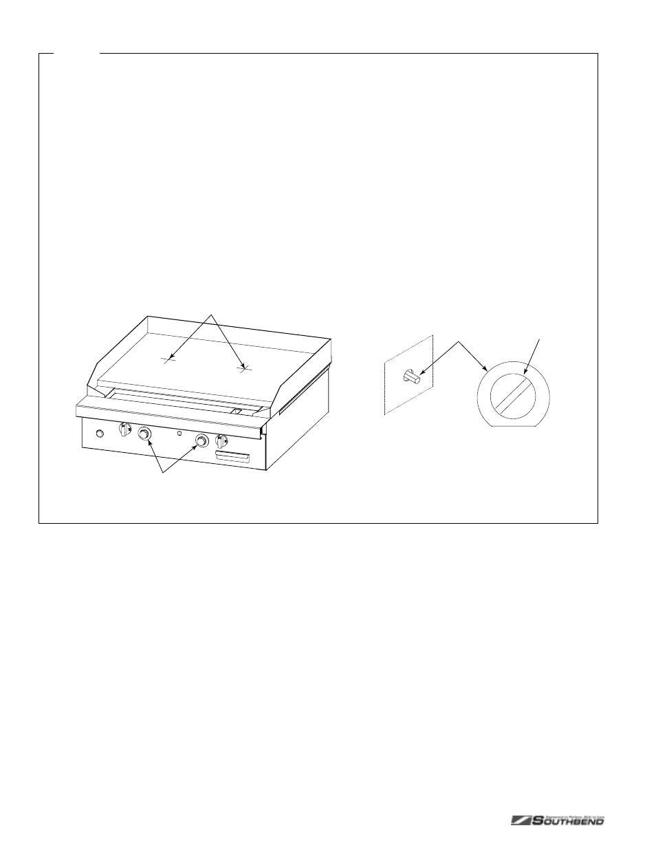 Adjustment of thermostatic-griddle thermostat | Southbend P24C-CC User Manual | Page 38 / 80