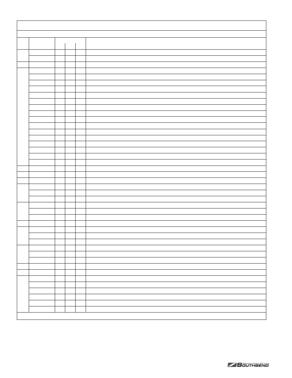 Griddle external and structural parts | Southbend P24C-CC User Manual | Page 60 / 80