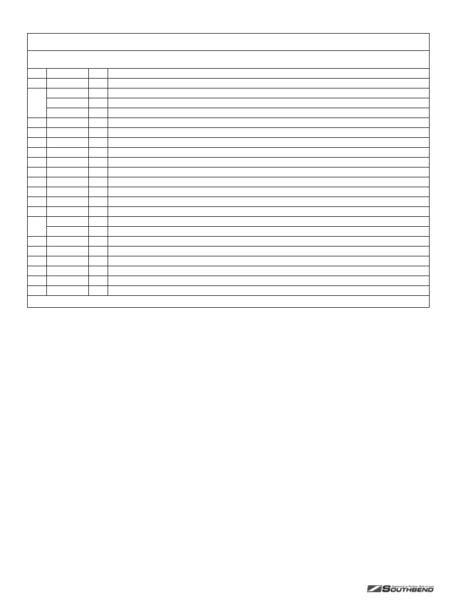 Graduated-hot-top parts | Southbend P24C-CC User Manual | Page 66 / 80