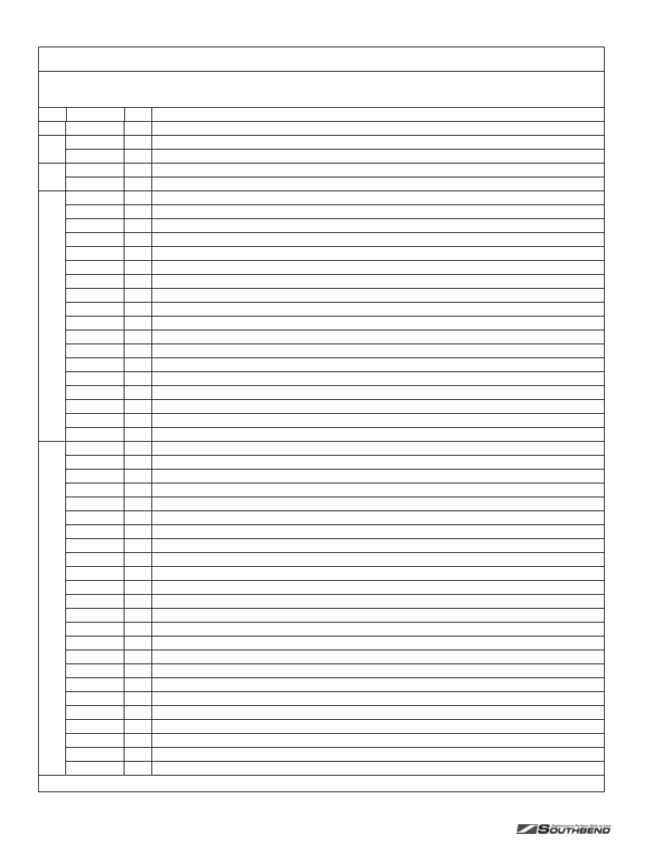 Flue riser parts | Southbend P24C-CC User Manual | Page 74 / 80