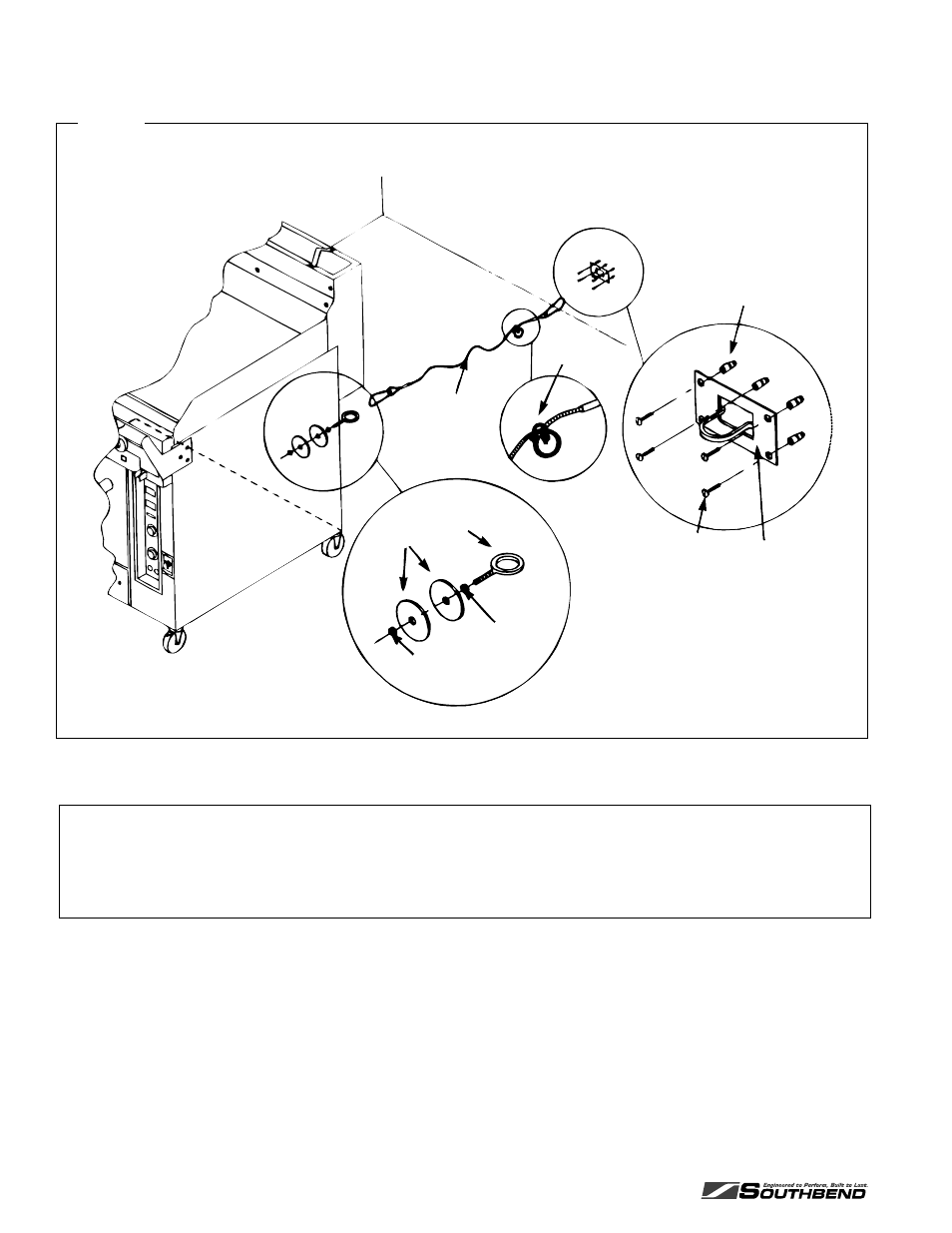 Installation of restraint, Notice | Southbend X560DD S536A User Manual | Page 18 / 48
