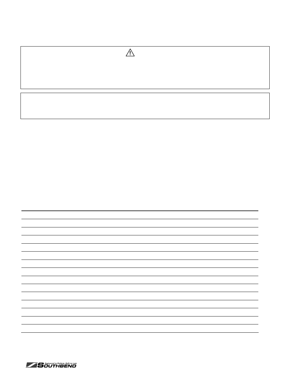 Service, Ervice | Southbend X560DD S536A User Manual | Page 21 / 48