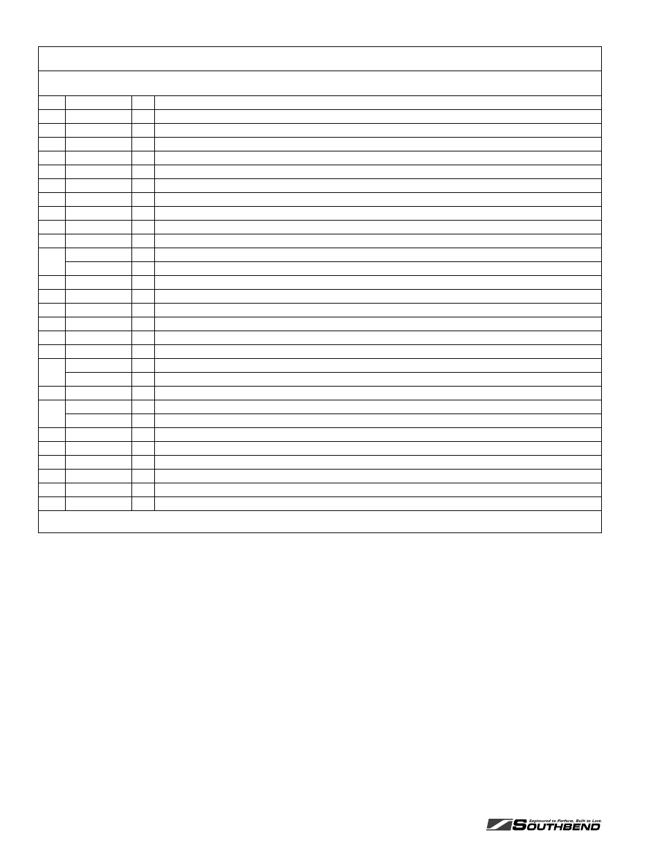 Convection oven parts | Southbend X560DD S536A User Manual | Page 38 / 48