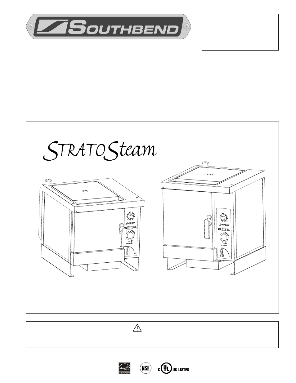 Southbend STRE-5EZ User Manual | 56 pages